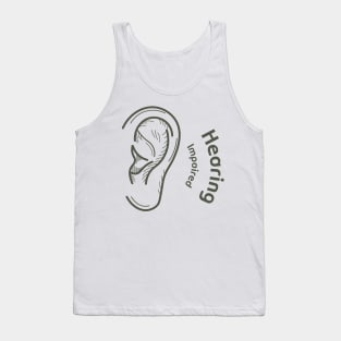 Hearing Impaired Tank Top